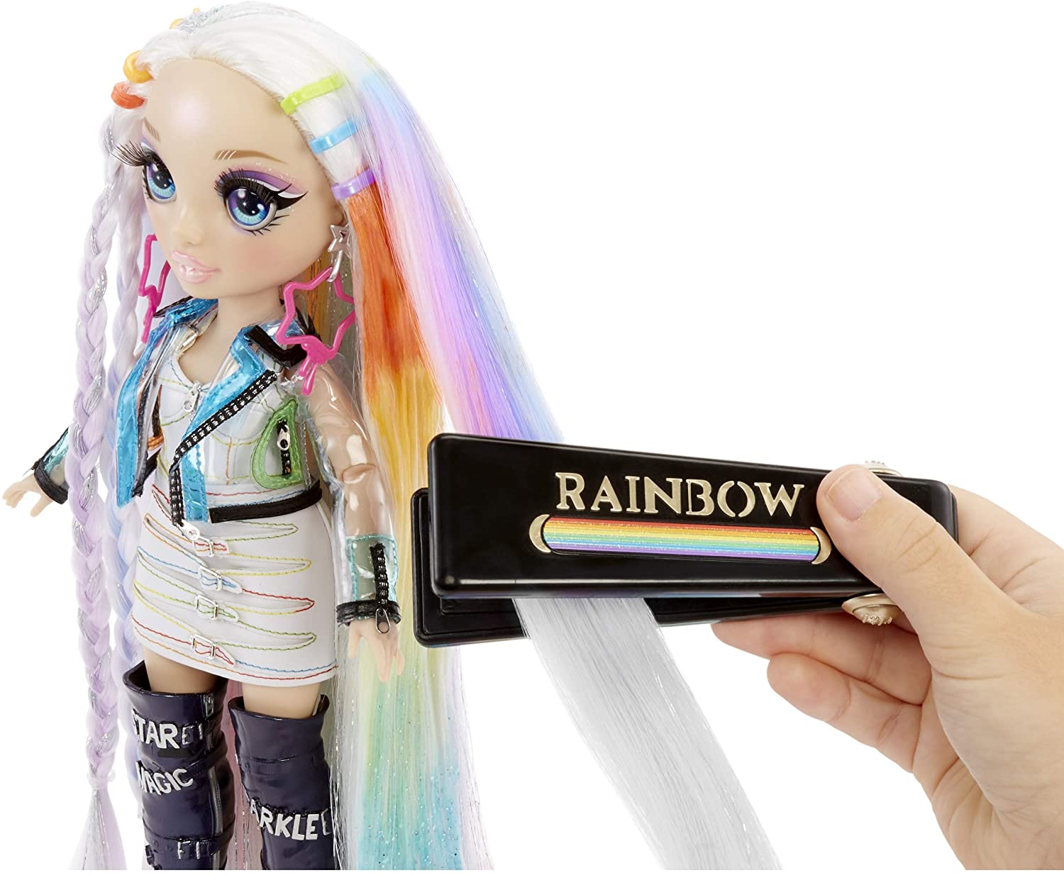 Rainbow High Peluquería Amaya Raine Con Cabello Extra Largo