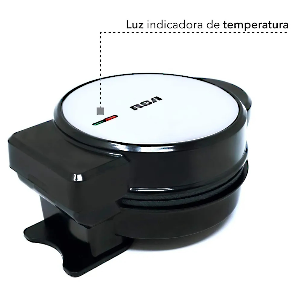 Waflera Rca® Mini Rc-88 Portátil Para Viaje Antiadherente