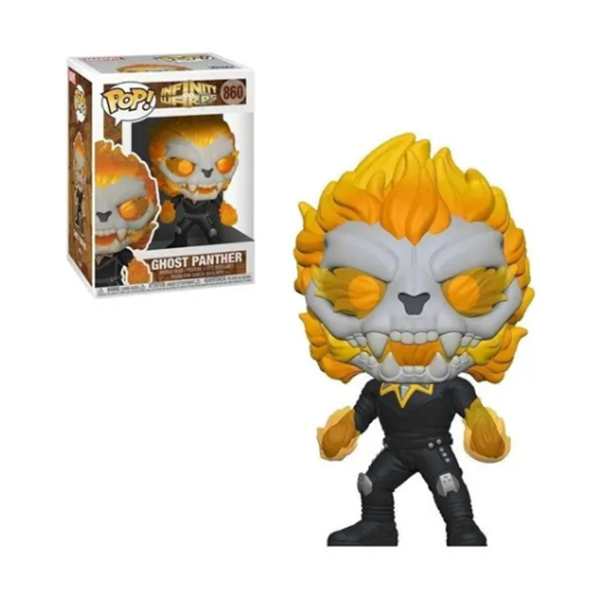 Funko Pop Ghost Panther Pantera Fantasma Infinity Warps 860