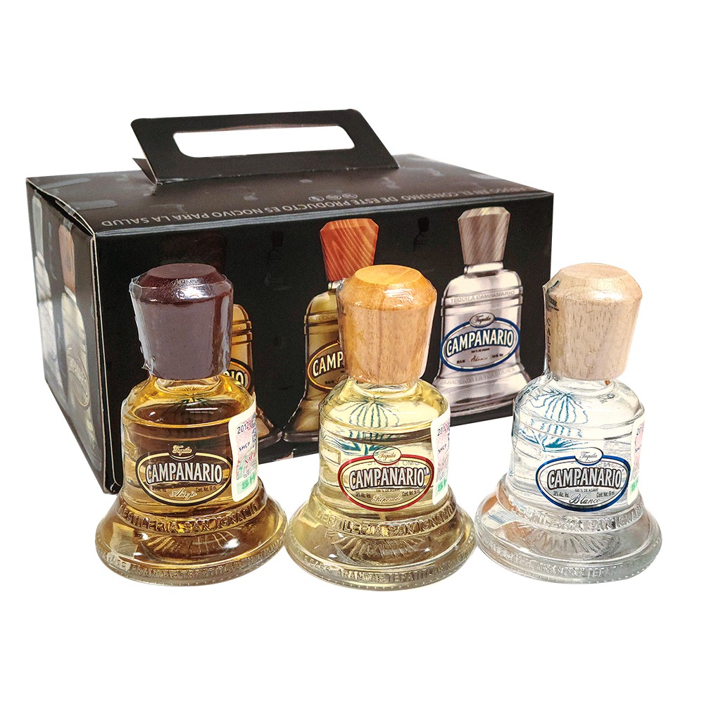 Set Tequilas Campanario 50 Ml