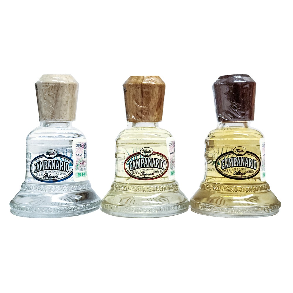 Set Tequilas Campanario 50 Ml