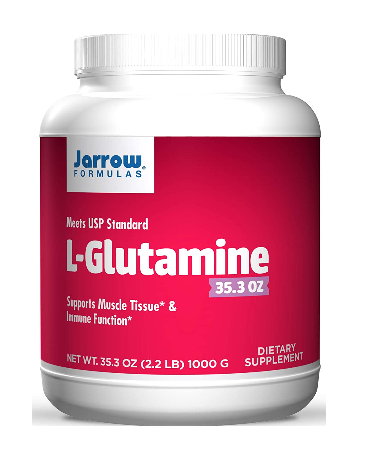 Jarrow Formulas Polvo de L-glutamina 1000 g 6.72 Onzas