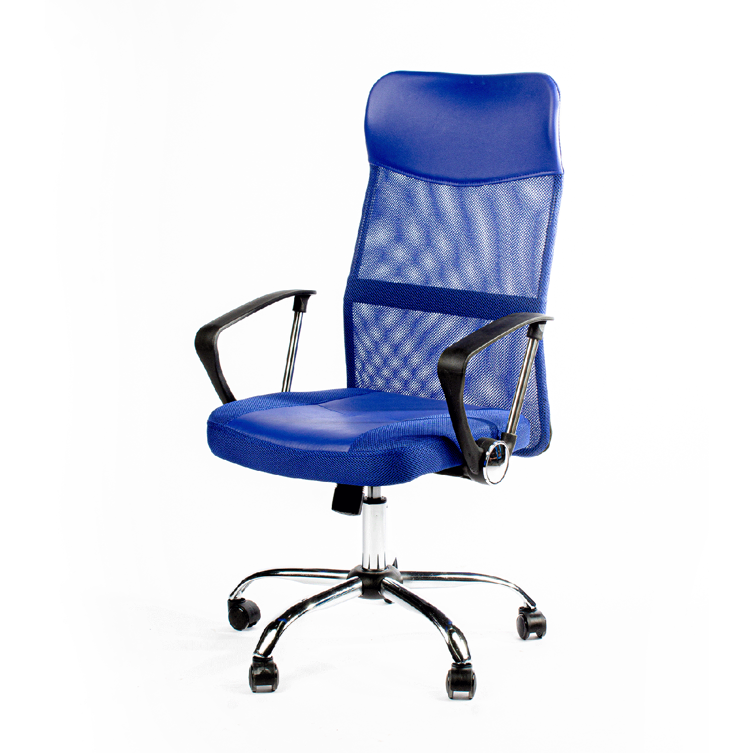 Silla Ejecutiva Ergonómica Respaldo Alto Azul
