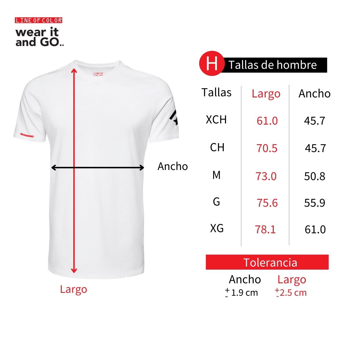 Line of color playera HOMBRE 14 de febrero parejas FV13H