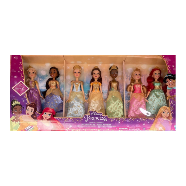 Set 7 Munecas Princesas Disney Original