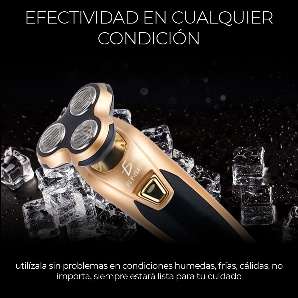 Maquina Afeitar Barba Eléctrica 3 En 1 Recargable