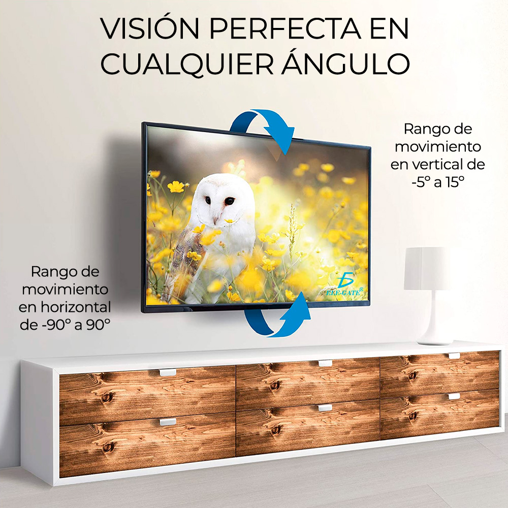 Soporte para TV/Monitor de 32 a 70 Ajustable 2 Articulaciones.