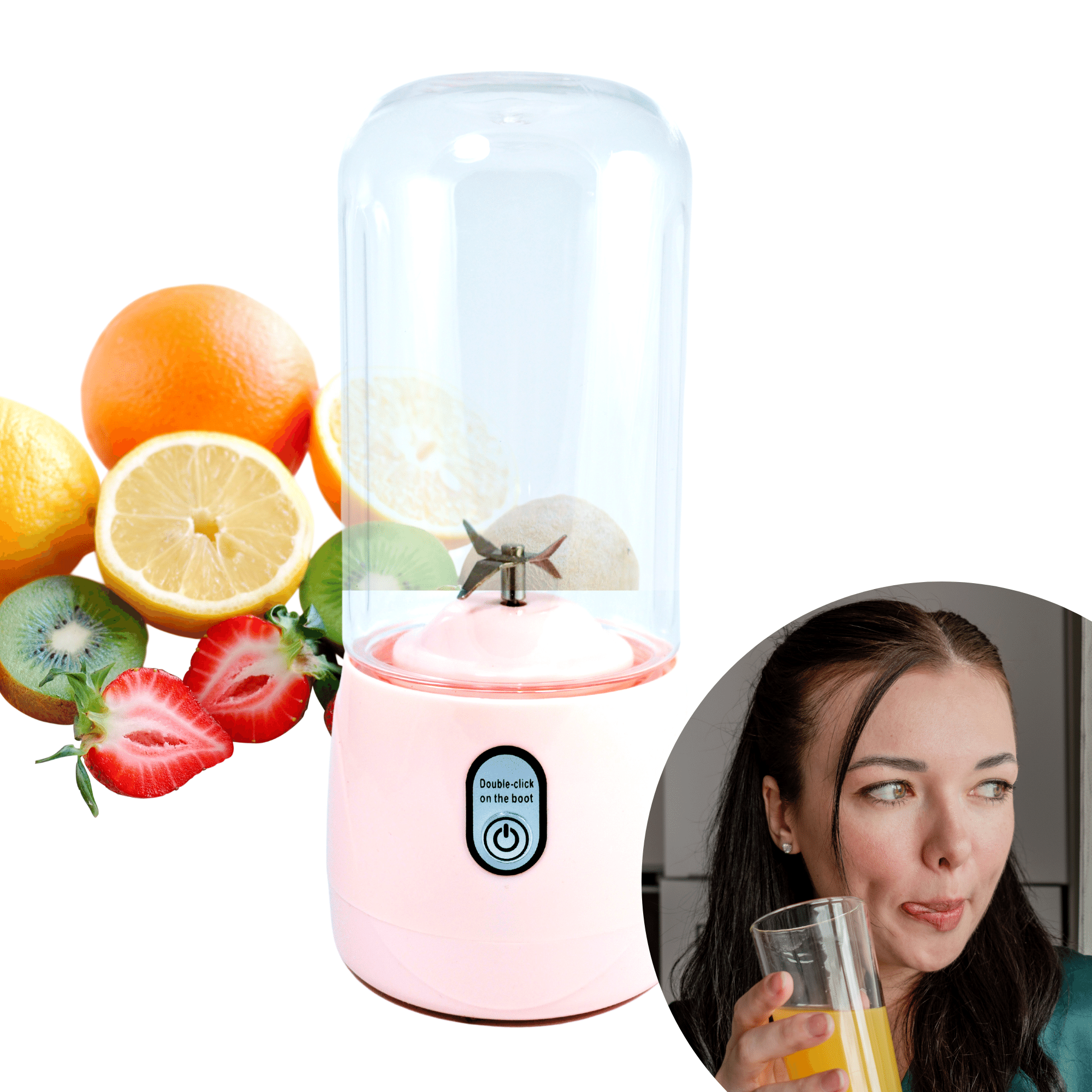 Mini procesador para jugos 