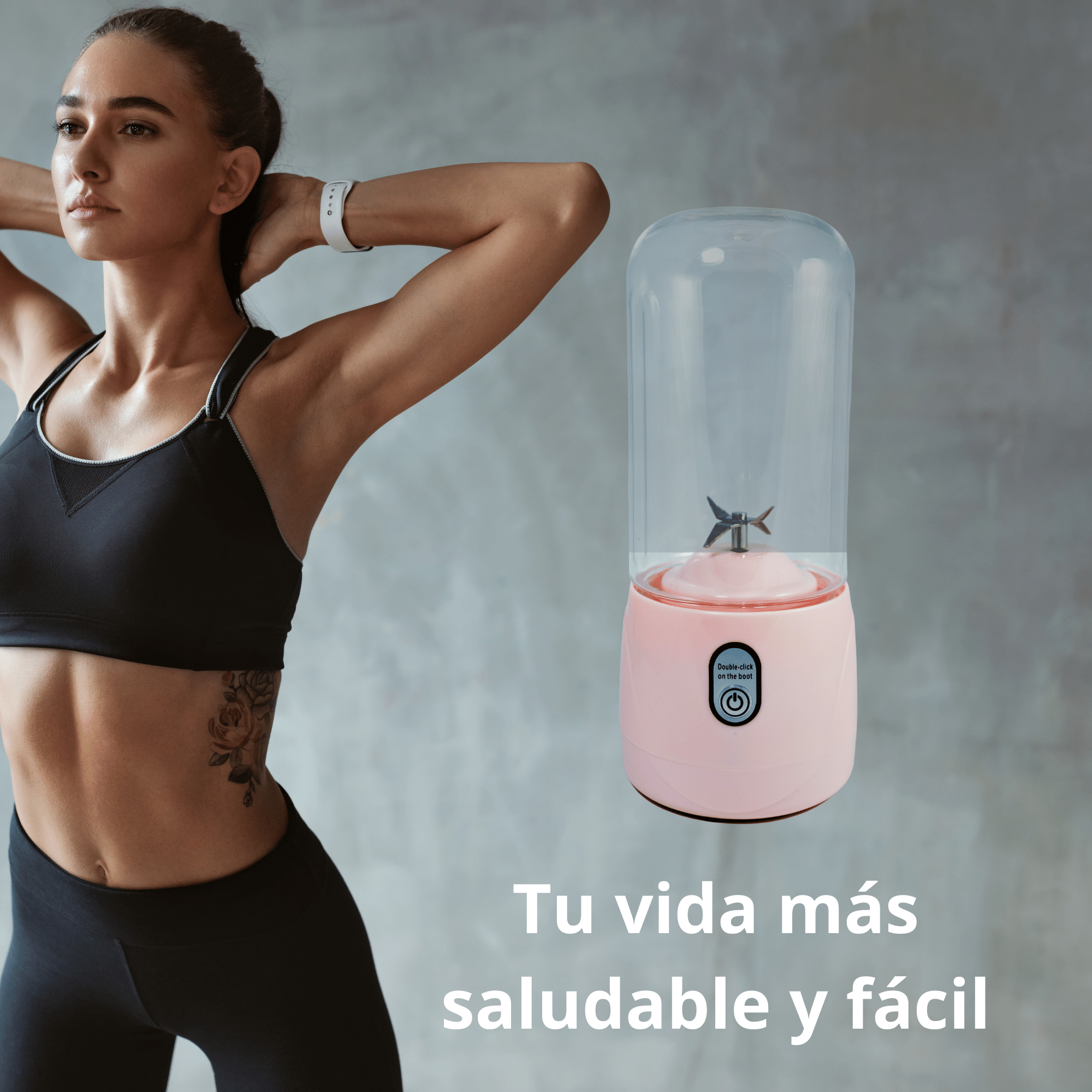 Mini procesador para jugos 