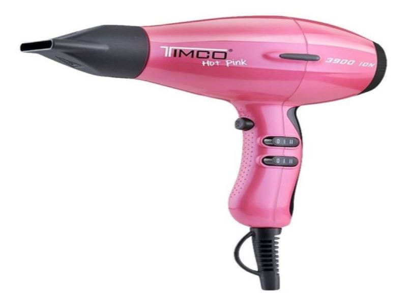 Secadora Timco HP-3900 Tecnología  Ionic + Cerámica - Rosa