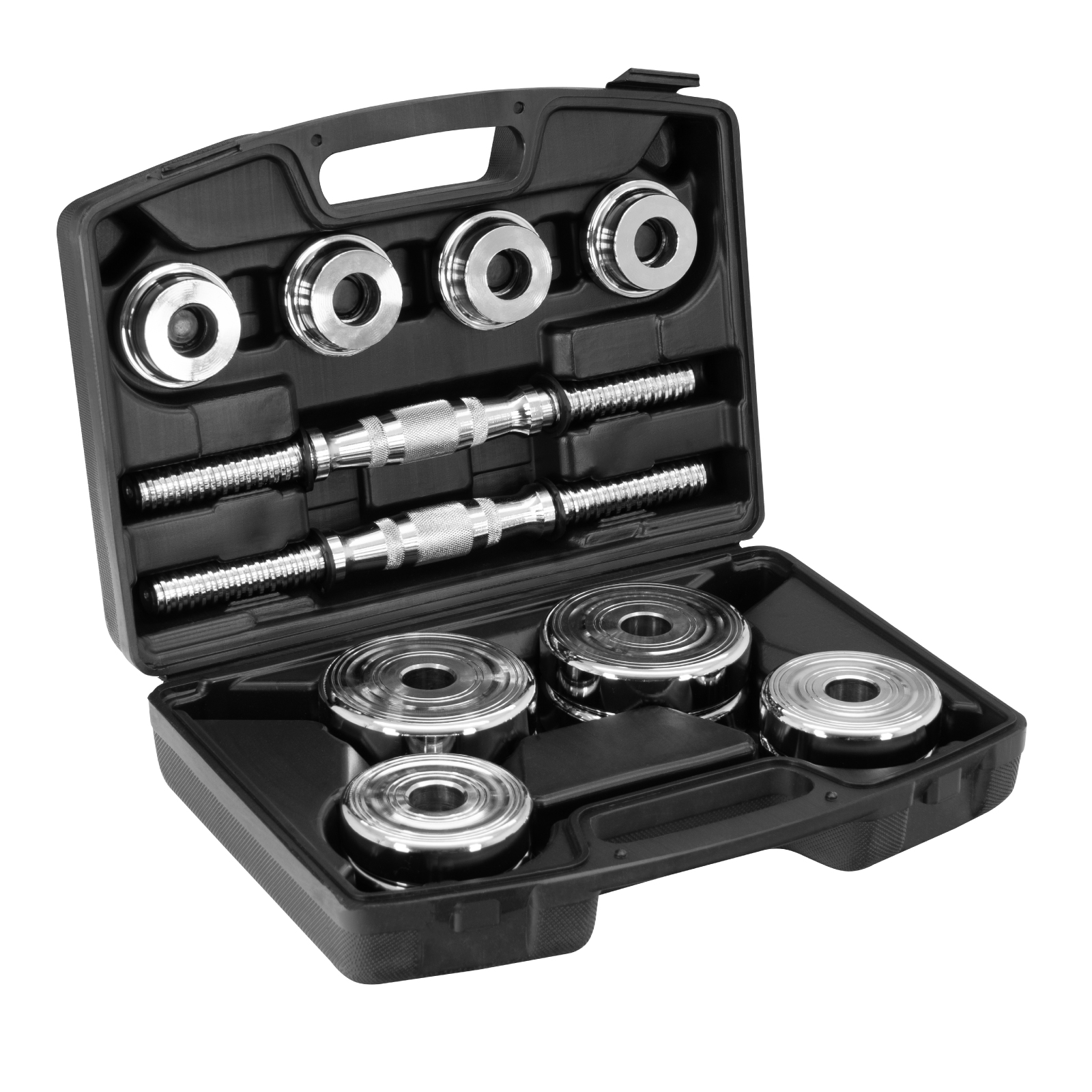Set de Mancuernas Ajustables Altera de 15 KG con Estuche Incluido