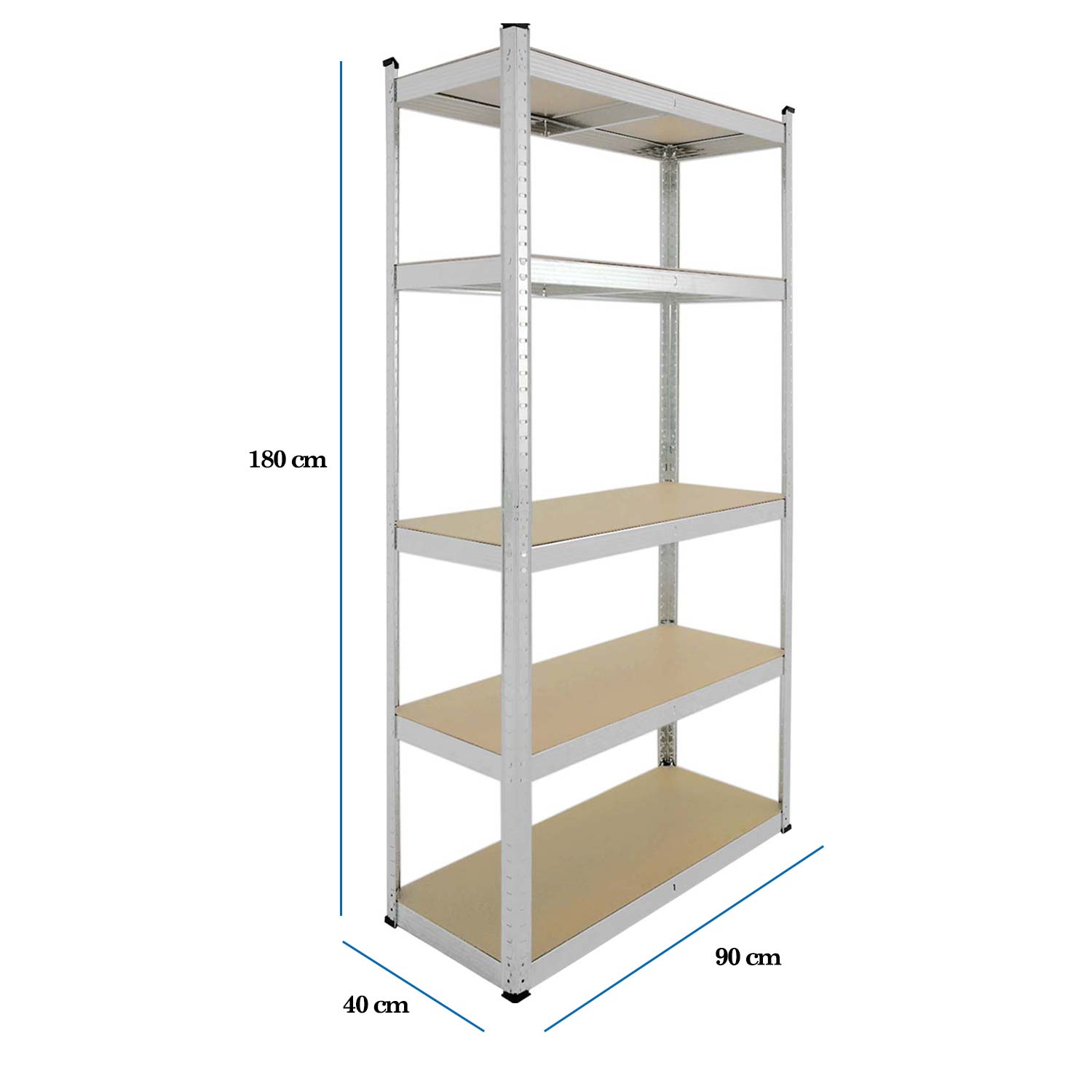 Estante Metalico Rack Organizador 5 Niveles Anaquel