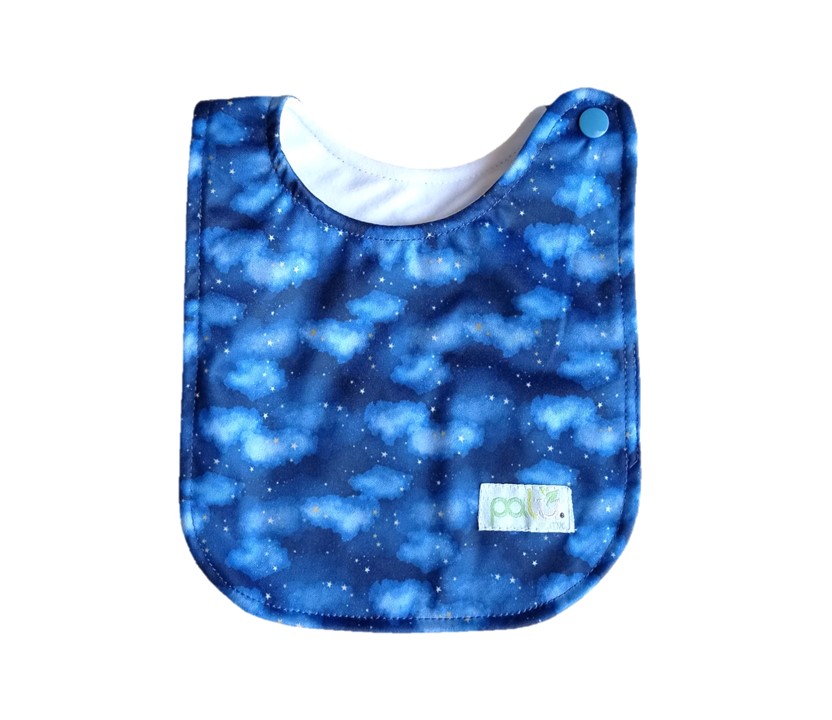 Baberos Estampados de Tela Impermeable Kit de 5 piezas