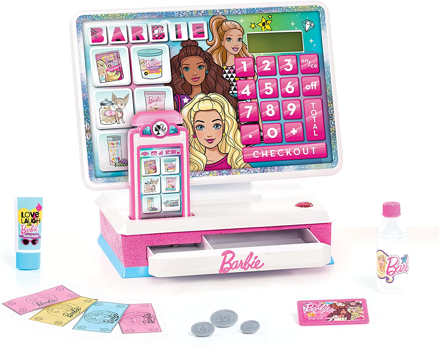 Mega Caja Registradora Barbie Con Sonidos