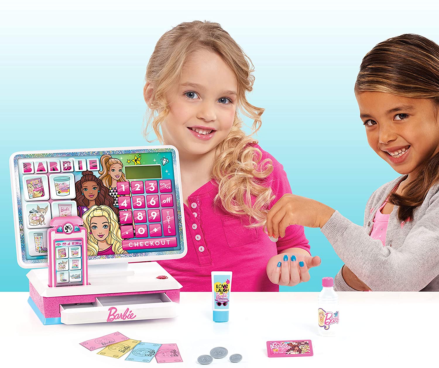 Mega Caja Registradora Barbie Con Sonidos