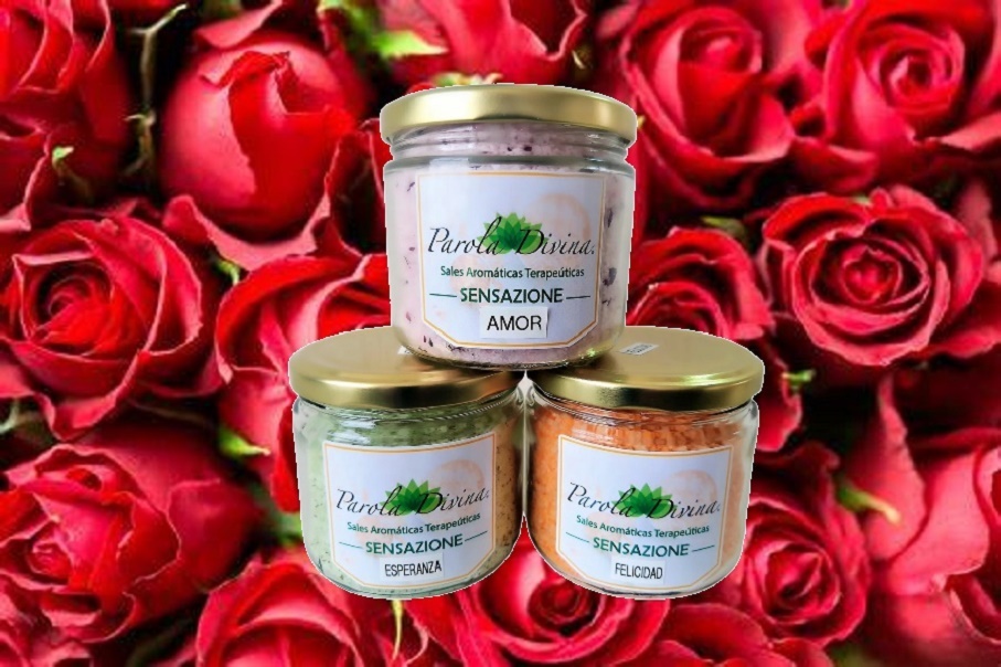 Sales de Baño  Terapéuticas "Rosas"