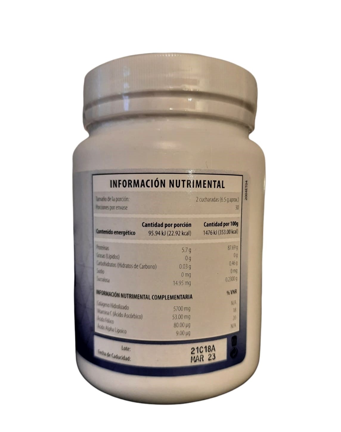 Colágeno Hidrolizado 