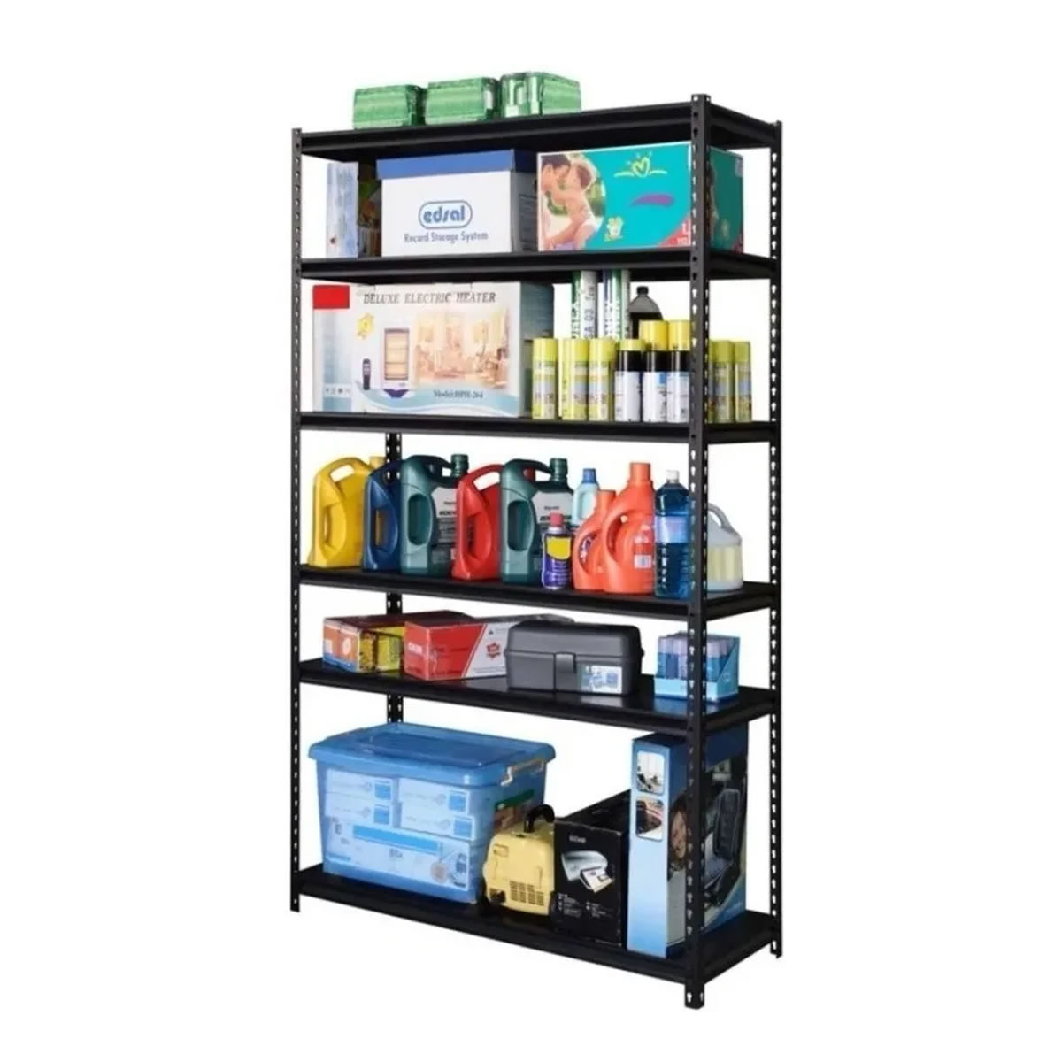 Estante de Acero Con 6 Repisas Muscle Rack 000220417 SMS