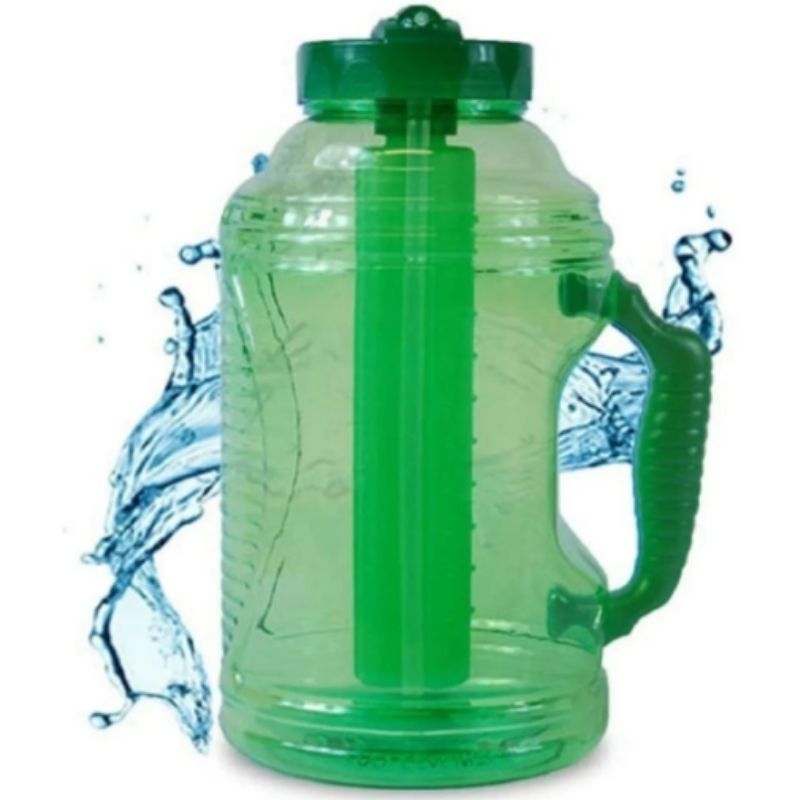 Cool Gear 1659-211V Botella De Agua O Jarra Para Agua C Tapa Y Enfriador 2.3l Verde