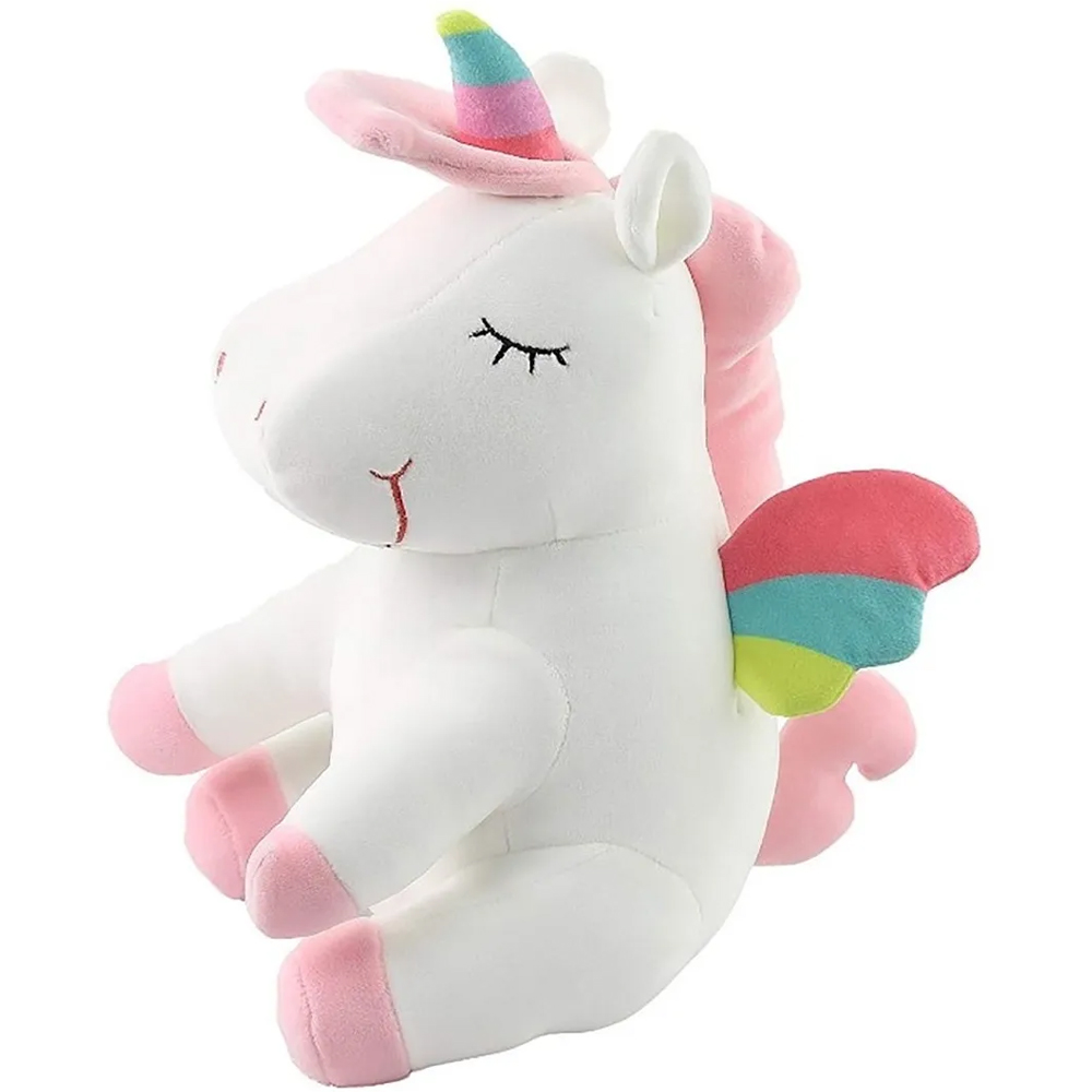 Unicornio Pony De Peluche Arcoiris Tipo Kawaii Pegaso 