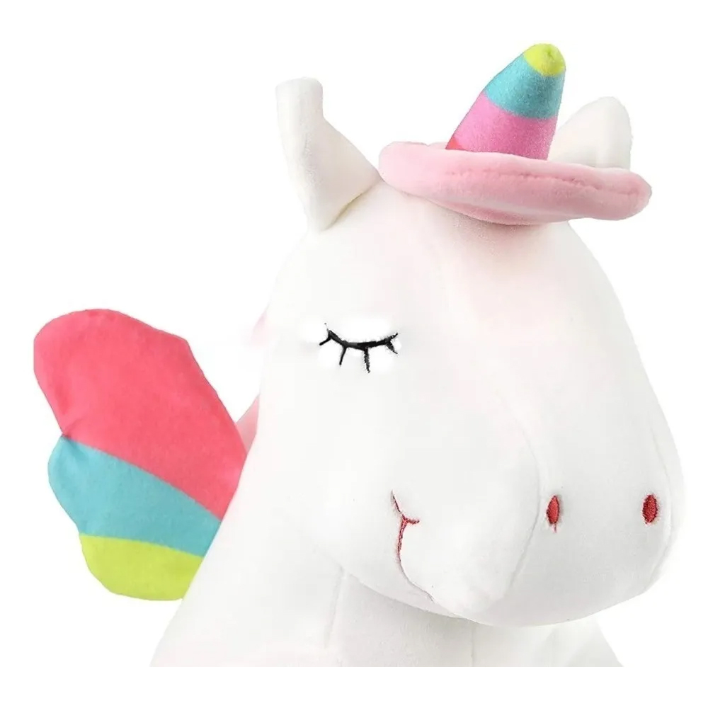 Unicornio Pony De Peluche Arcoiris Tipo Kawaii Pegaso 