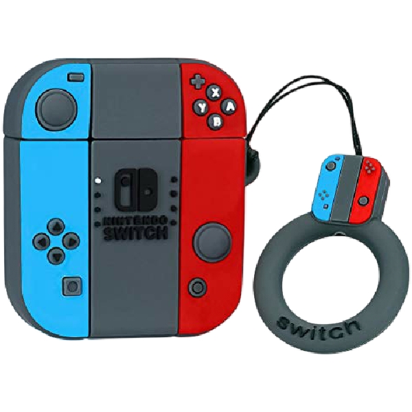 Funda 3D Diseño Nintendo Switch Airpods Generación 1 y 2