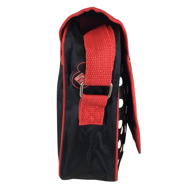 Bolsa Infantil Cruzada Rojo Con Negro Mickey Mouse
