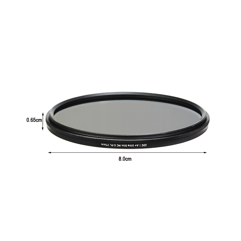 Filtro CPL 77mm Polarizado JJC F-CPL77 para Cámaras