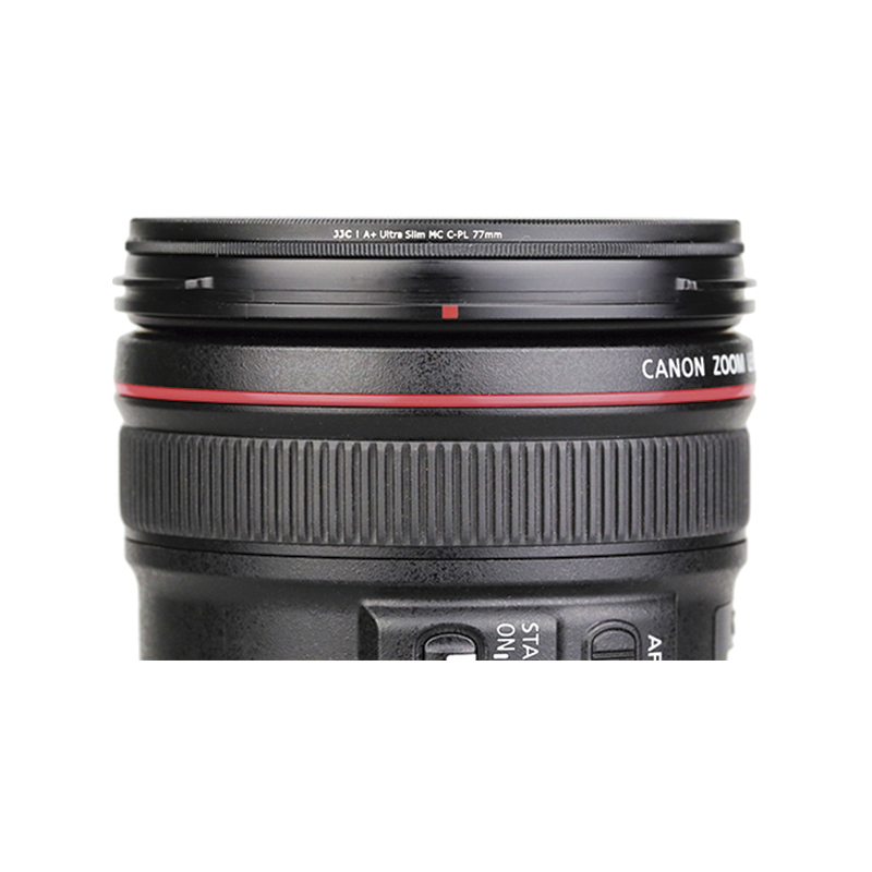 Filtro CPL 77mm Polarizado JJC F-CPL77 para Cámaras