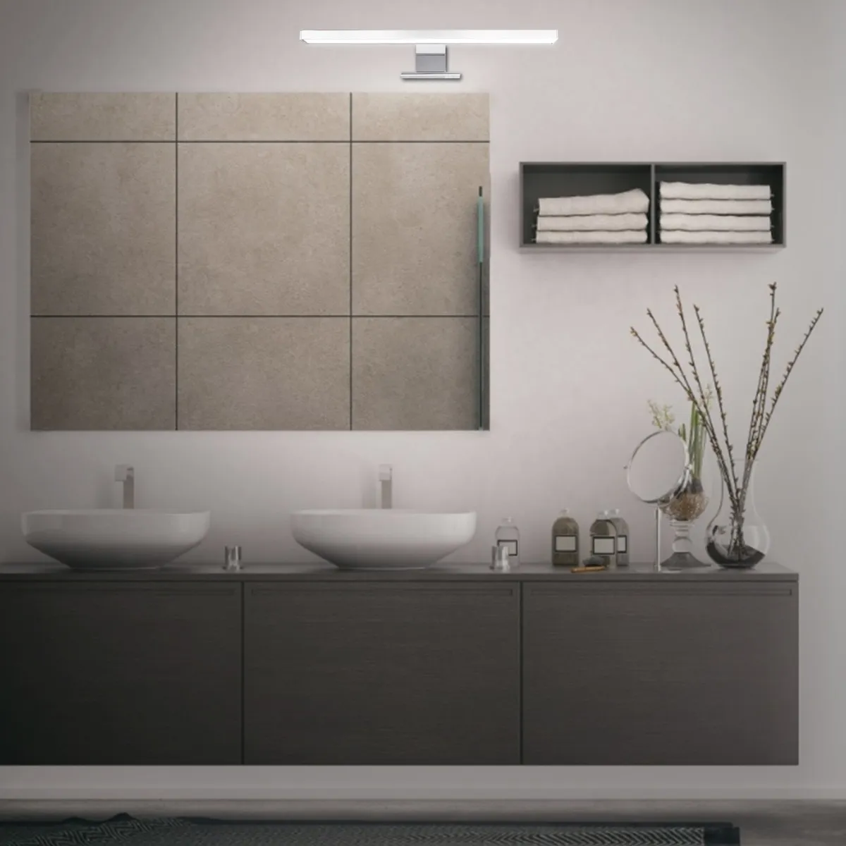 Lámpara Pared Led Para Espejo De Baño