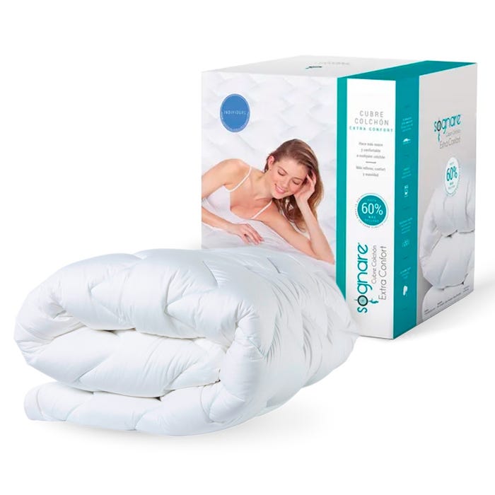 Cubre colchón matrimonial | Protector de Colchón Sognare Tradicional