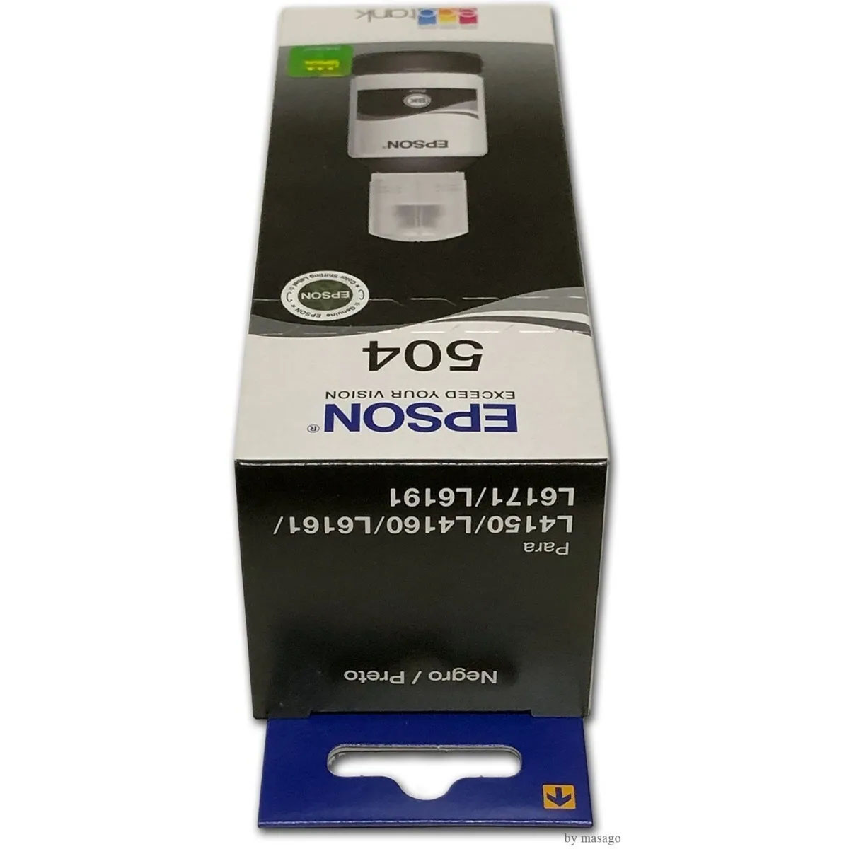 Combo 4 Botella Tinta Epson 504 Negro Cian Magenta Amarillo