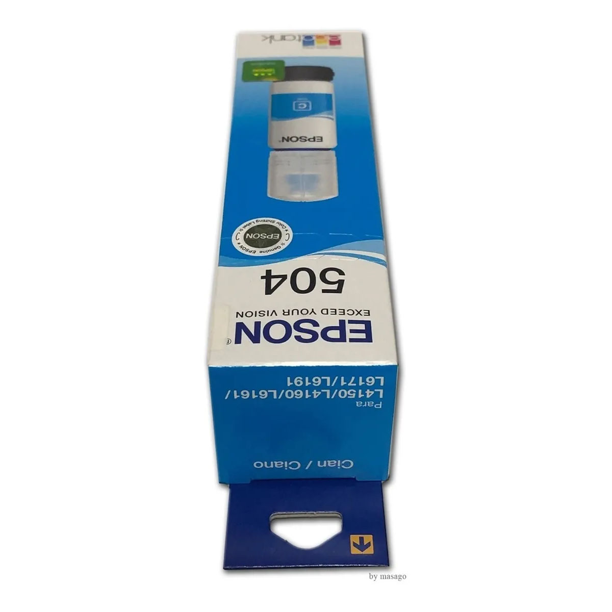 Combo 4 Botella Tinta Epson 504 Negro Cian Magenta Amarillo