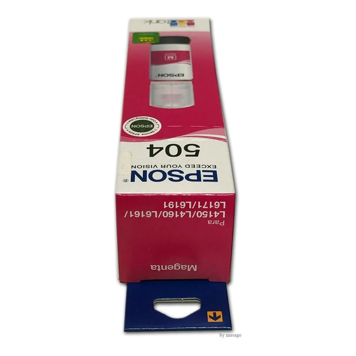 Combo 4 Botella Tinta Epson 504 Negro Cian Magenta Amarillo