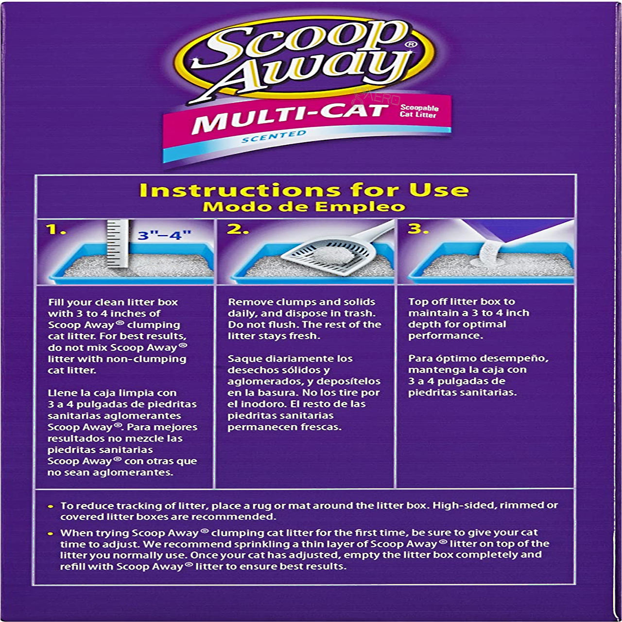 Arena Para Gato Aglutinante Quita Olores Scoop Away® 4.75 Kg