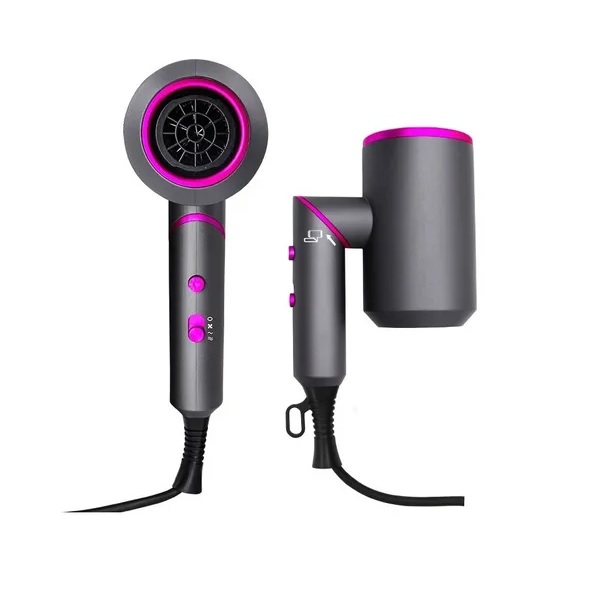 Secadora de pelo rápido portátil plegable silencioso iónico.