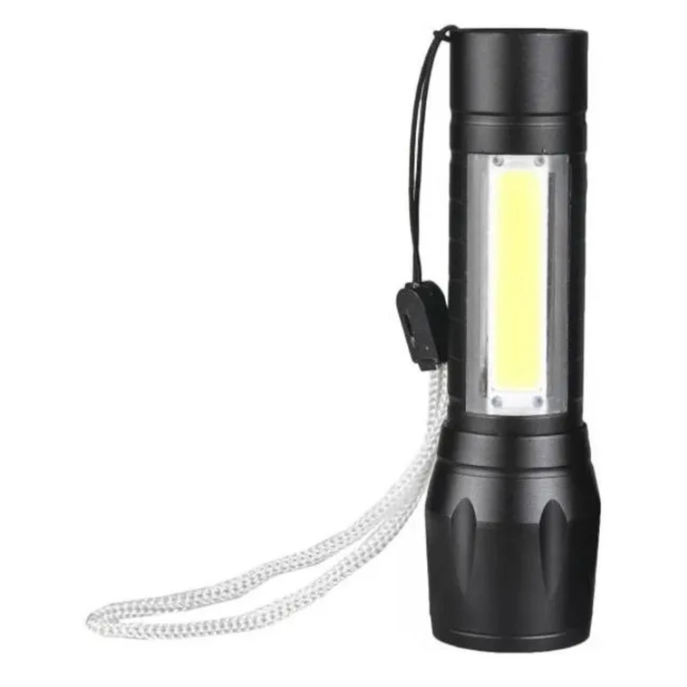 Lampara Tactica Linterna Led Recargable Usb Nocturna