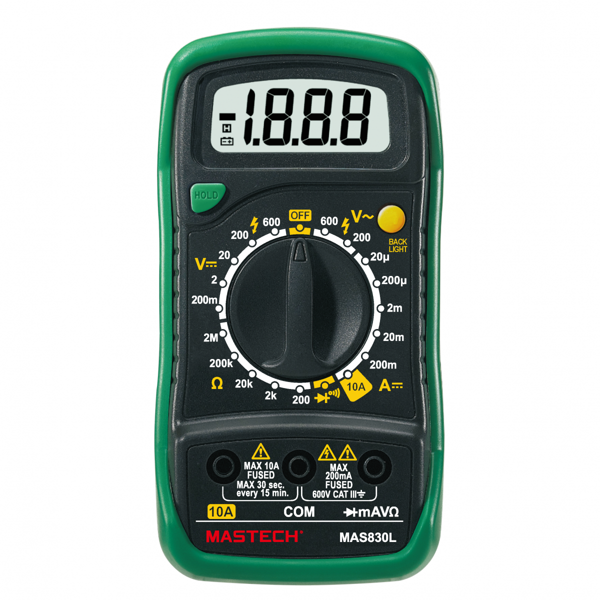 Multímetro Digital Profesional Mastech 20-300