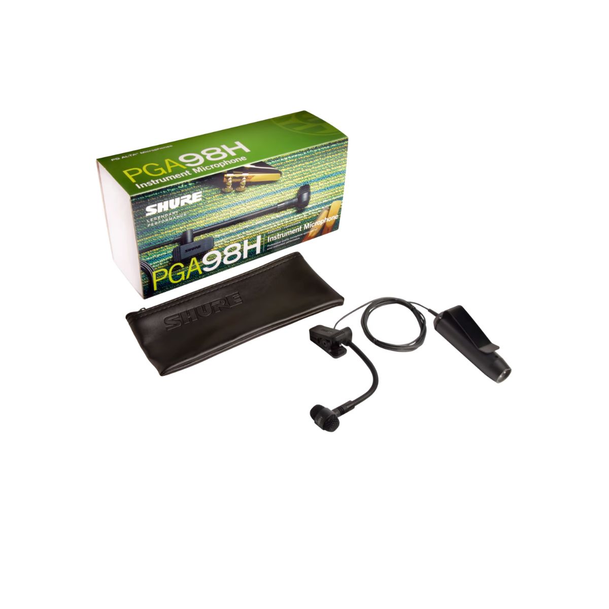 MICRÓFONO SHURE PGA98H-XLR CONDENSADOR PARA INSTRUMENTO