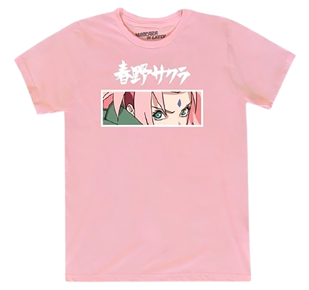 Playera Haruno Sakura Hombre Mascara De Latex Naruto