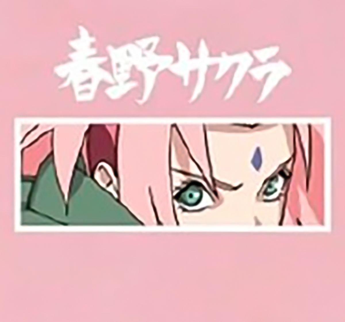 Playera Haruno Sakura Hombre Mascara De Latex Naruto