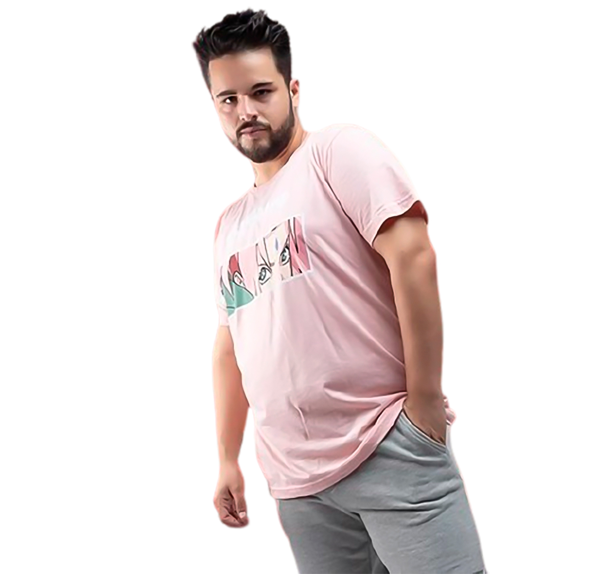 Playera Haruno Sakura Hombre Mascara De Latex Naruto