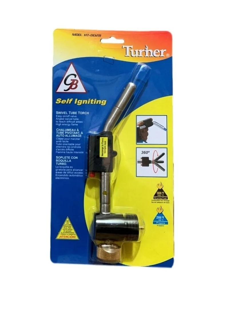 Soplete Con Boquilla Turner Para Soldar Cobre Refrigeración