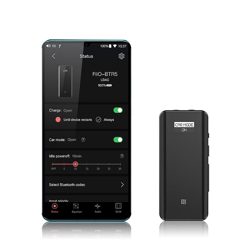 Amplificador y DAC Hi-Res Fiio BTR5 MQA LIGHTNING 