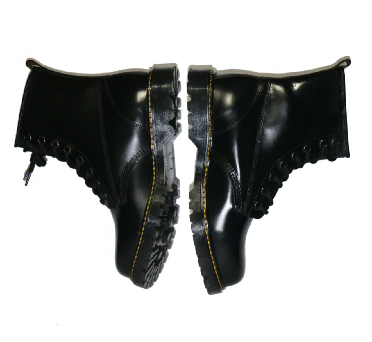 Nuevas Rock N` Roll. Botas Piel Estilo Ingles Martens Punk