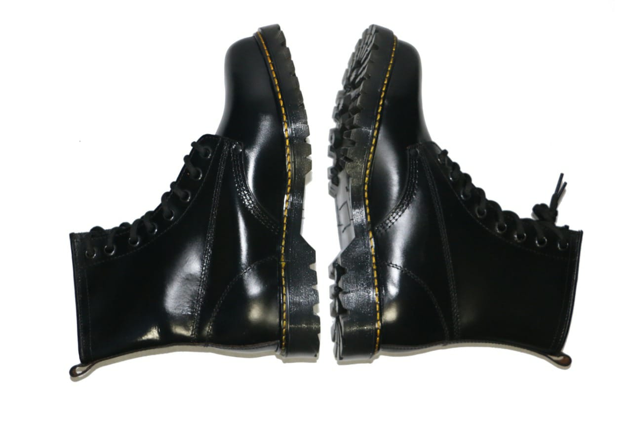 Nuevas Rock N` Roll. Botas Piel Estilo Ingles Martens Punk
