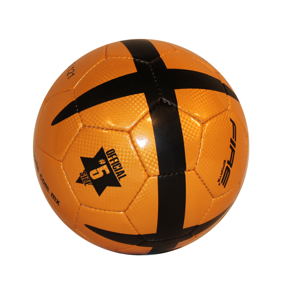 Paquete de 3 Balones de Futbol en PU Amarillo #5