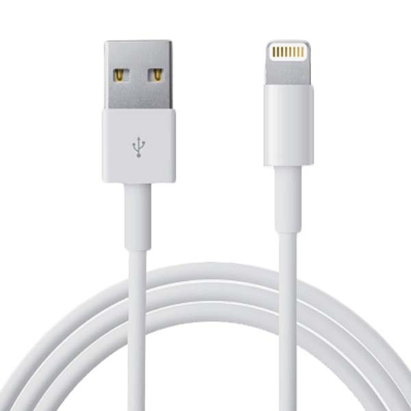 Cable iPhone Lightning a USB 2 Metros Blanco