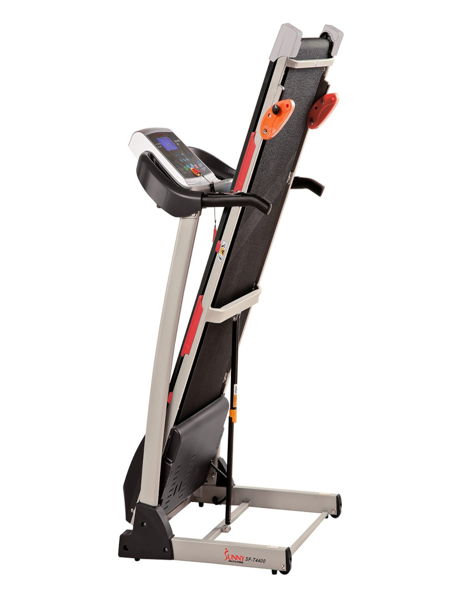 CAMINADORA INCLINADA MANUAL CON PANTALLA LCD SUNNY HEALTH & FITNESS SF-T4400