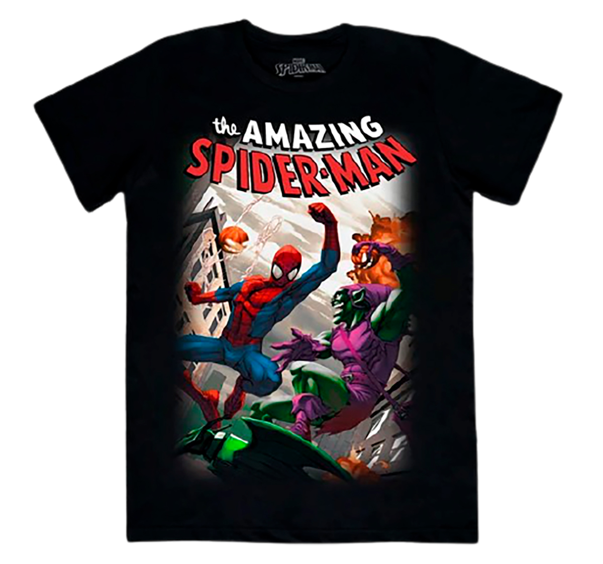 Playera Ataque Del Duende Verde Hombre Máscara De Látex